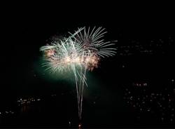 Fuochi d'artificio a Laveno (inserita in galleria)