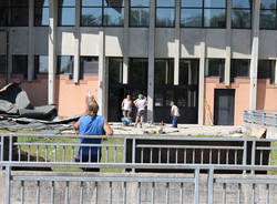 Il giorno dopo la tempesta a Busto Arsizio (inserita in galleria)