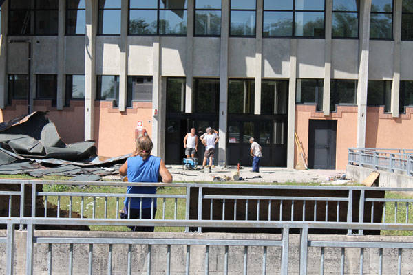 Il giorno dopo la tempesta a Busto Arsizio (inserita in galleria)