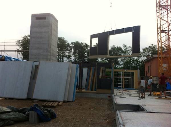 La "casa di Marina" a Cardano (inserita in galleria)