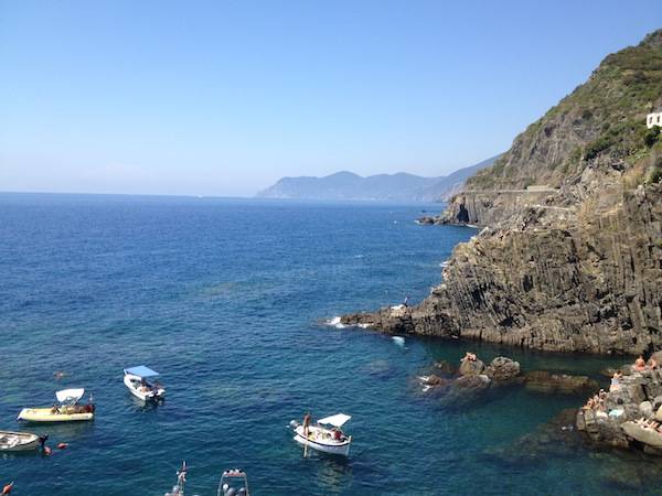 Le Cinque terre ad agosto (inserita in galleria)