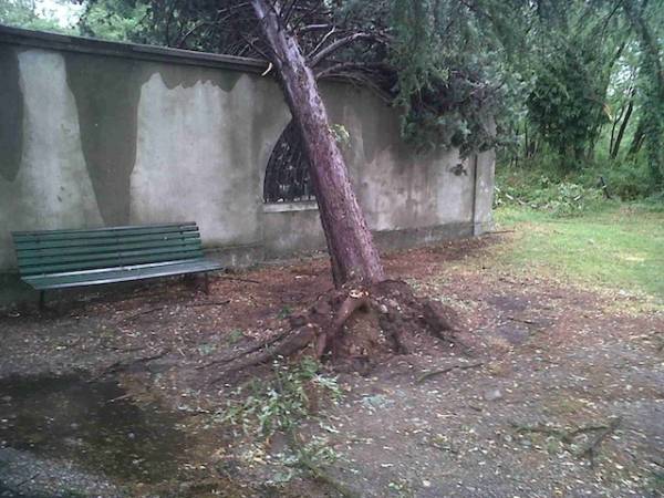 Nubifragio a Tornavento (inserita in galleria)