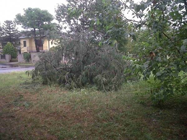 Nubifragio a Tornavento (inserita in galleria)