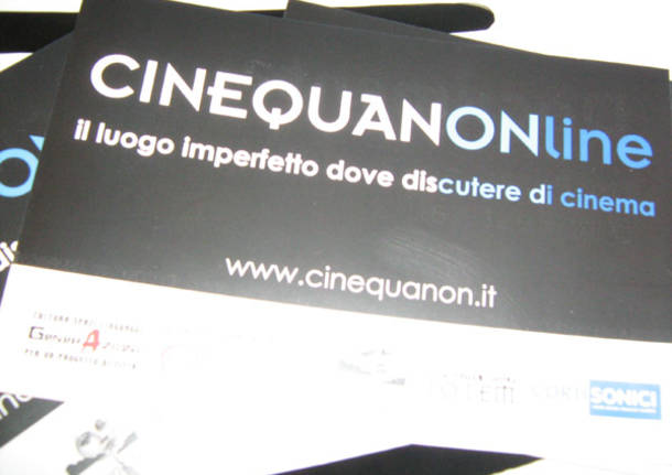 Anche Io presenta CINEQUANON.it (inserita in galleria)