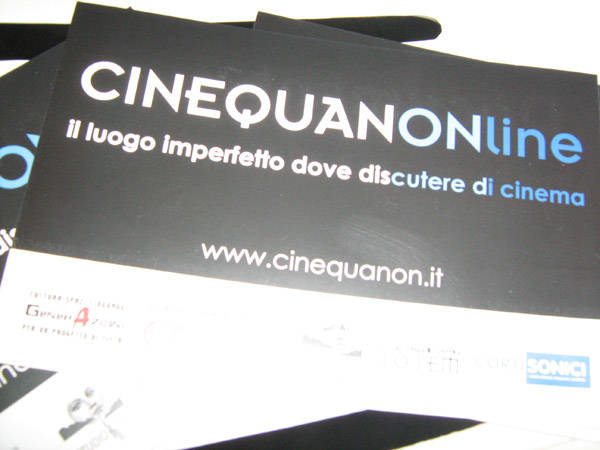 Anche Io presenta CINEQUANON.it (inserita in galleria)