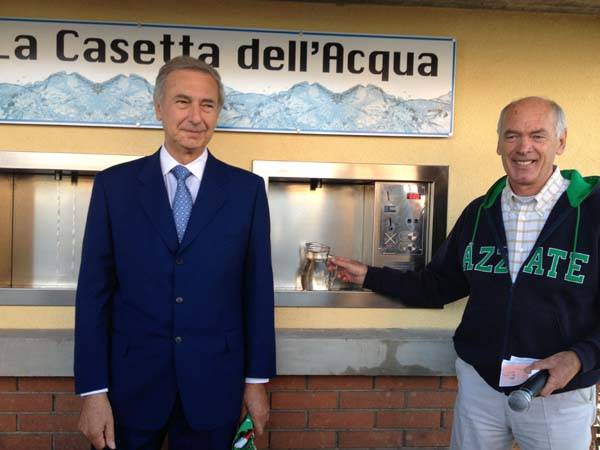 Azzate, ecco la casetta dell'acqua (inserita in galleria)