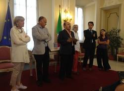 Consegna degli attestati ai profughi varesini (inserita in galleria)