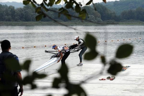 Europei di canottaggio, allenamenti e conto alla rovescia (inserita in galleria)