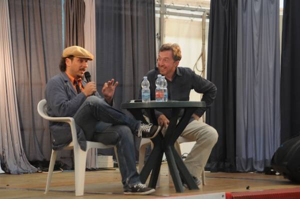 I Frontaliers e l'attore Ratti (inserita in galleria)