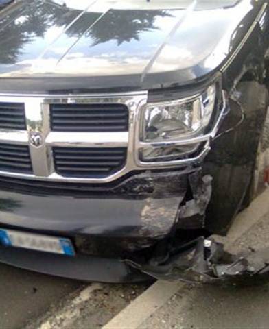 Incidente con tre auto a Oggiona (inserita in galleria)