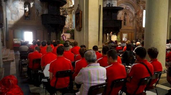 L'addio a Peo Maroso (inserita in galleria)