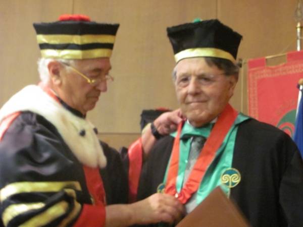 Laurea honoris causa a Evrando Agazzi (inserita in galleria)