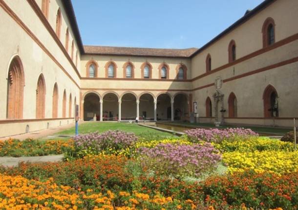 Nel castello sforzesco