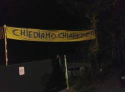 striscioni azzate campeggio