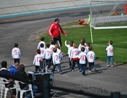 bambini calcio sport giovani alunni