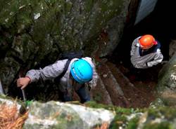 Dentro la Grotta Marelli (inserita in galleria)