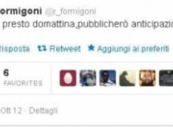 Formigoni e Twitter (inserita in galleria)
