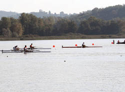 Giovani canottieri alla Schiranna (inserita in galleria)