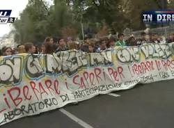 Il corteo di Milano (inserita in galleria)