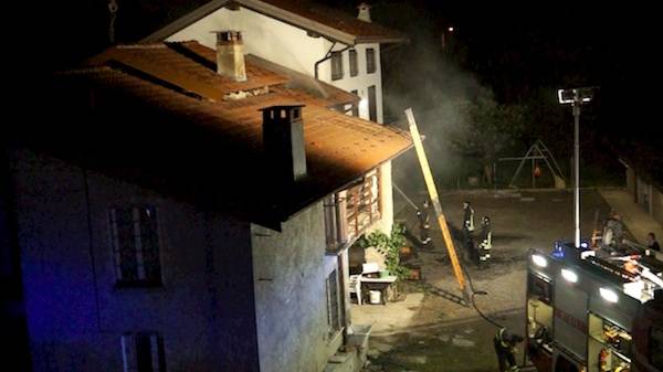 Incendio ad Arsago Seprio (inserita in galleria)