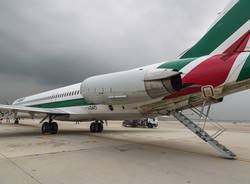 L'ultimo volo dell'MD82 di Alitalia (inserita in galleria)