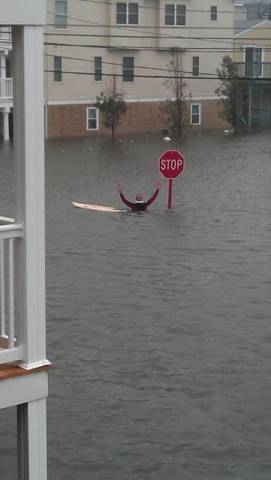 L'uragano Sandy su New York (inserita in galleria)