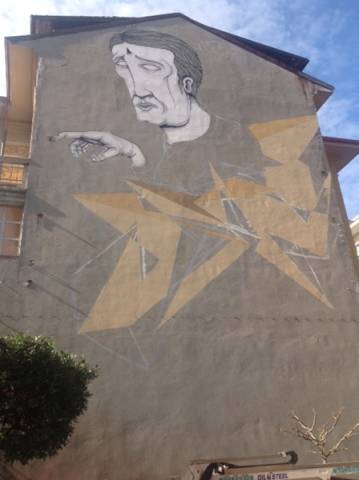 Murales in via Speri della Chiesa 6 (inserita in galleria)