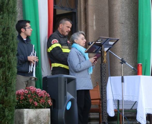 Al cimitero di Belforte si è celebrata l'Unità nazionale in occasione della ricorrenza del 4 novembre (inserita in galleria)