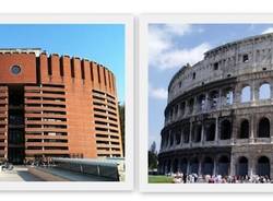 Como, la strada che porta al Colosseo (inserita in galleria)