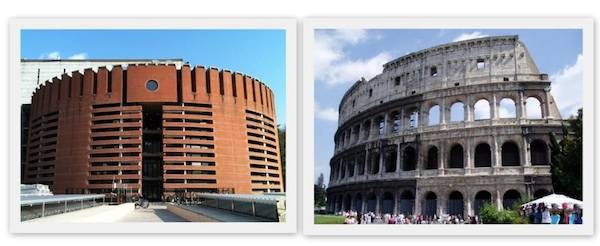 Como, la strada che porta al Colosseo (inserita in galleria)