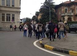 Corteo per le vie di Gallarate (inserita in galleria)