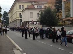 Corteo per le vie di Gallarate (inserita in galleria)