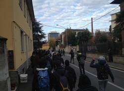 Corteo per le vie di Gallarate (inserita in galleria)