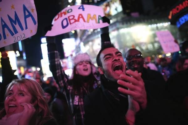 L'America gioisce per Obama (inserita in galleria)