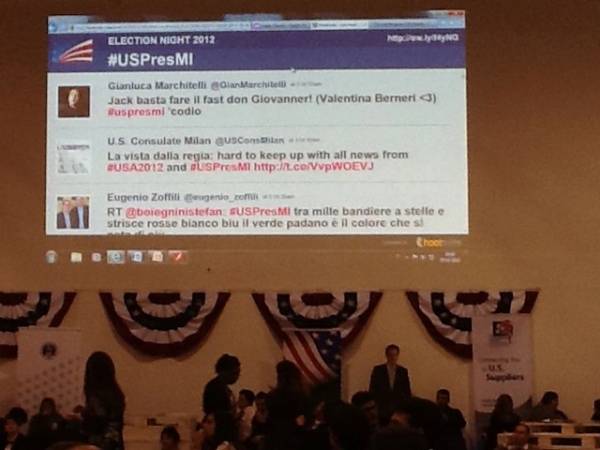 La vittoria di Obama in ambasciata a Milano (inserita in galleria)