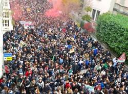 Lo sciopero studentesco "dall'alto" (inserita in galleria)