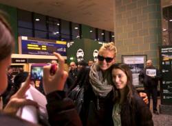 Maria Sharapova a Malpensa (inserita in galleria)