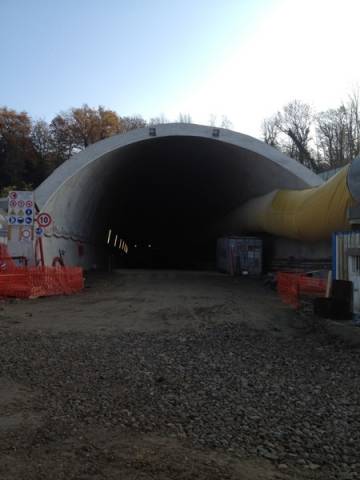 Pedemontana: il cantiere di Gazzada Schianno (inserita in galleria)