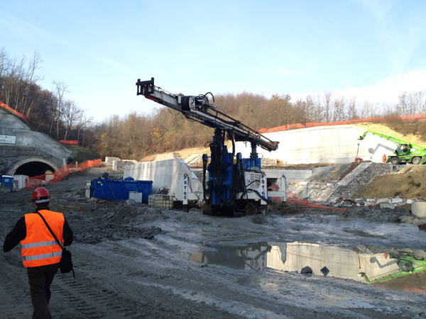 Pedemontana: il cantiere di Lozza (inserita in galleria)