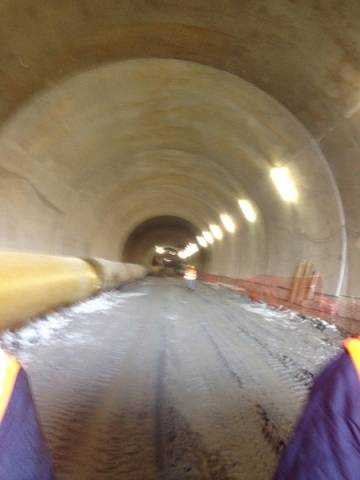 Pedemontana: il cantiere di Lozza (inserita in galleria)