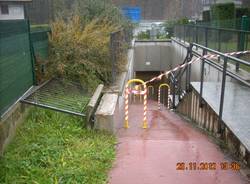 Sottopasso sulla ciclabile allagato. Ancora (inserita in galleria)