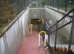 Sottopasso sulla ciclabile allagato. Ancora (inserita in galleria)