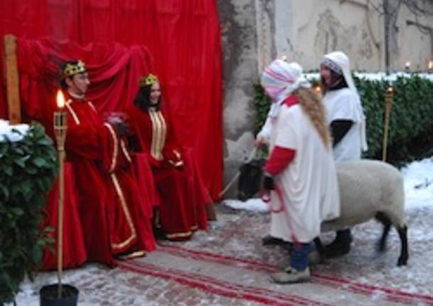 albizzate presepe vivente apertura
