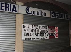 Blitz degli animalisti (inserita in galleria)