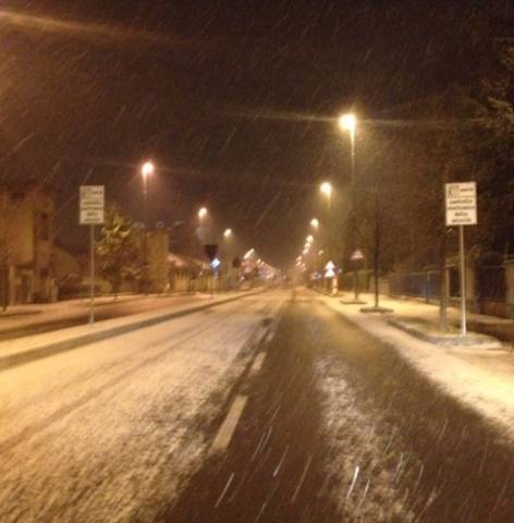 Gallarate romantica sotto la neve (inserita in galleria)