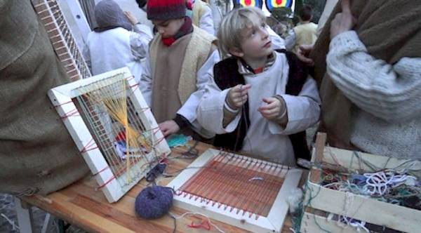 Il presepe vivente, l'allestimento (inserita in galleria)