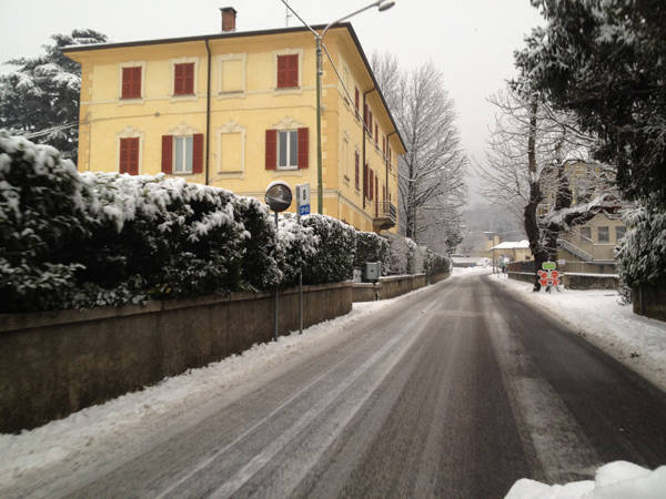 La neve in Valcuvia (inserita in galleria)