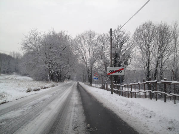 La neve in Valcuvia (inserita in galleria)