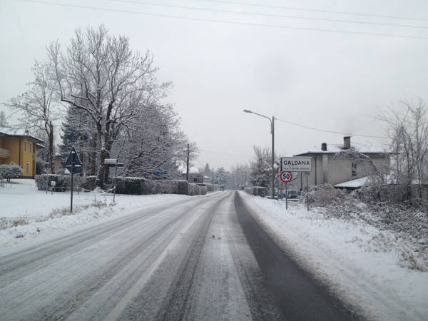 La neve in Valcuvia (inserita in galleria)