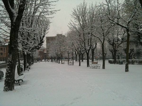 Neve ad Angera (inserita in galleria)